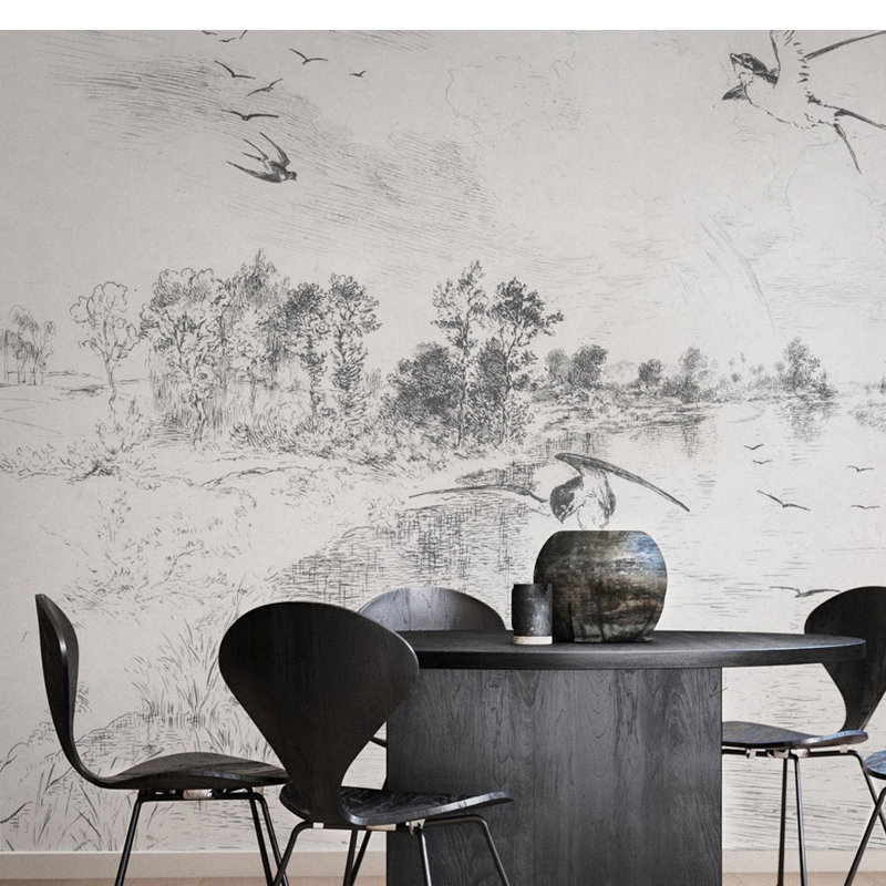 Caye Matte Mural, 312 x 219cm