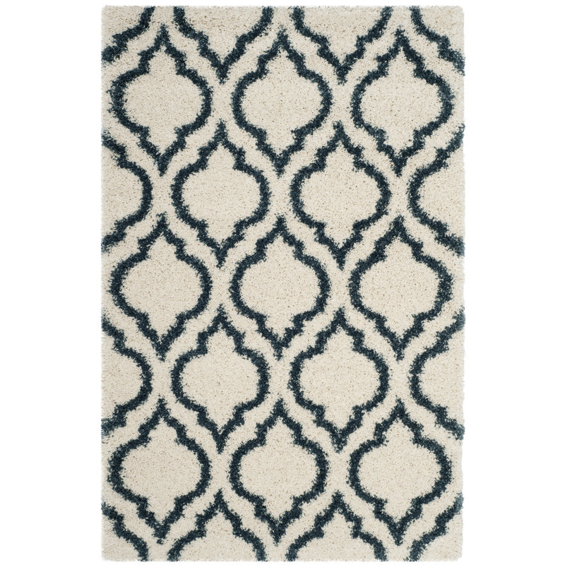 Tapis à poils longs Darrold Hudson, Rectangle 3 pi x 5 pi