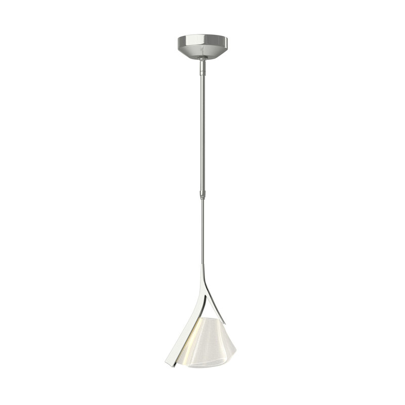 Luminaire suspendu simple à 1 lumière Mobius, Sterling