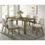 Chaise d'appoint Bryant (brun clair) rembourrée (ensemble de 2)