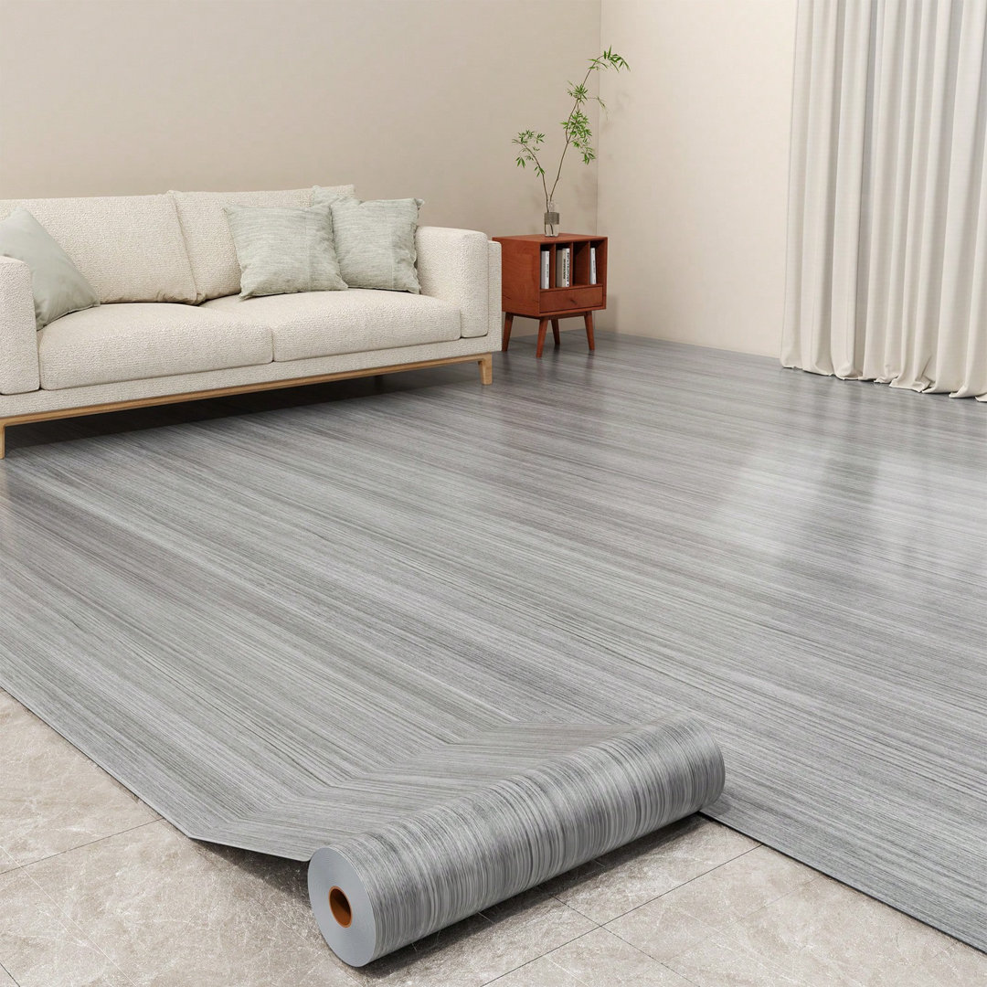 1 Roll Peel And Stick Vinyl Flooring Roll, 300cmX40cm(118.11''*15.74"),Self-Adhesive Vinyl Wood Flooring Planks Floor Tiles Stickers,Waterproof Remova