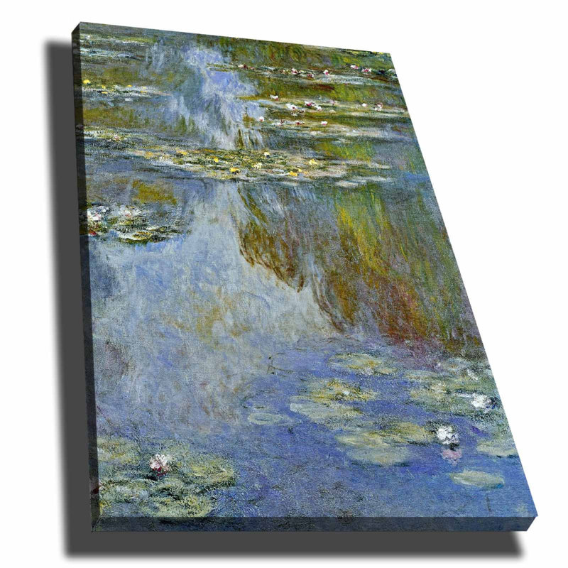 Claude Monet - peinture sur toile tendue