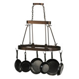 Harmony Handcrafted Hanging Pot Rack