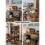 Bureau électrique en bois massif à hauteur réglable-239937907