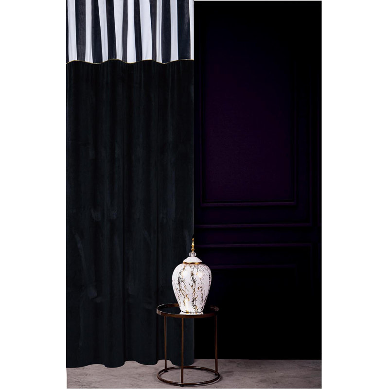 Haranu Room Darkening Curtain Single Panel