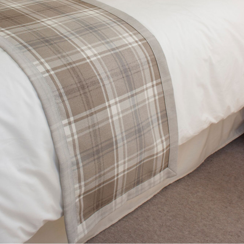 Deck Plaid Blanket, 254 x 180 cm, Natural Grey