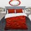 Ensemble de housse de couette Volachic Red Fusion Vector 1 - Tachisme-101241486