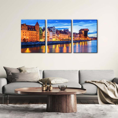 3 Piece Wrapped Canvas Print