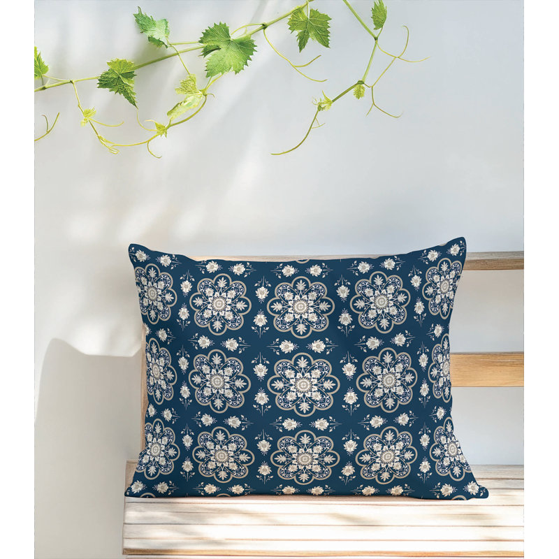 Coussin extérieur Skye, Bleu
