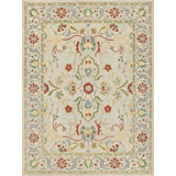 Newport hand-tufted New Zealand Wool Beige Area Rug