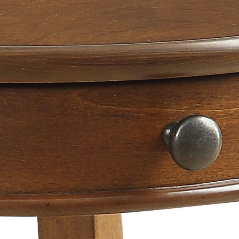 Table d'appoint Alysa, Noyer