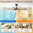 Kemp 42" Modern 3-Blade Brown Ceiling Fan with Light Kit/Remote, Insert DC Reversible for any Modern Room-640729577