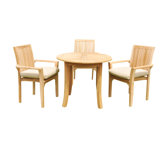 Lua Outdoor 3 - Piece Teak Bistro Set