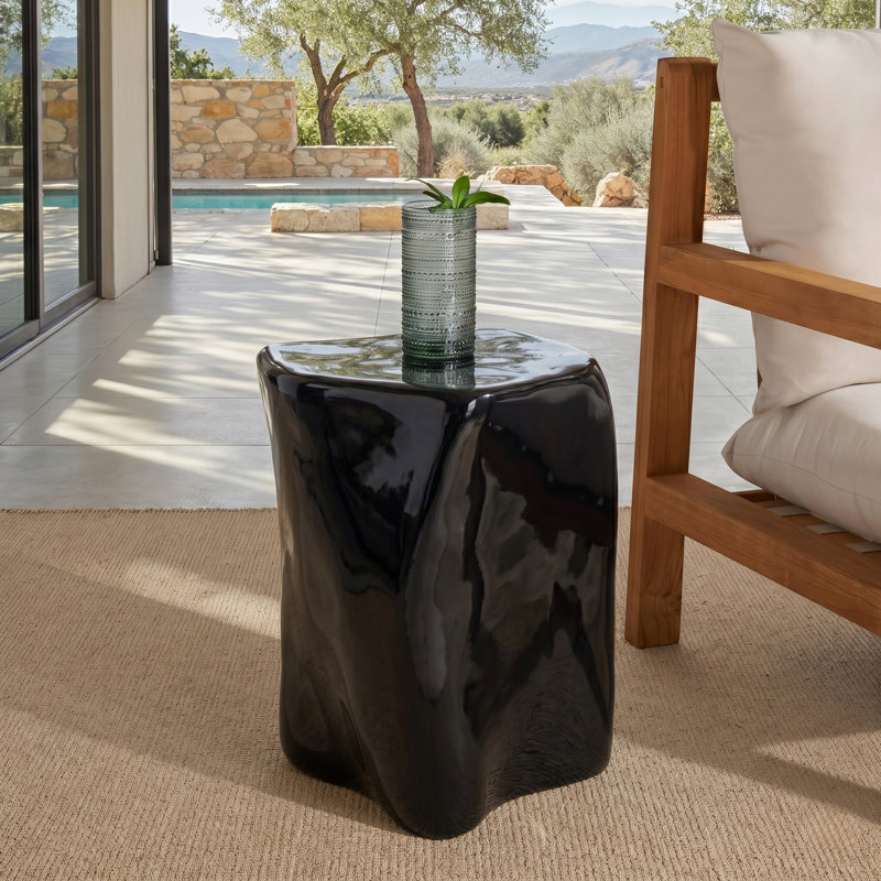 Table d'appoint Ohearn, Noir, noir, noir, noir