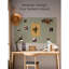 Grandes tuiles de tableau d'affichage en feutre, tableau d'affichage vert sauge pour les murs, alternative au tableau d'affichage pour la maison, le bureau et la salle de classe