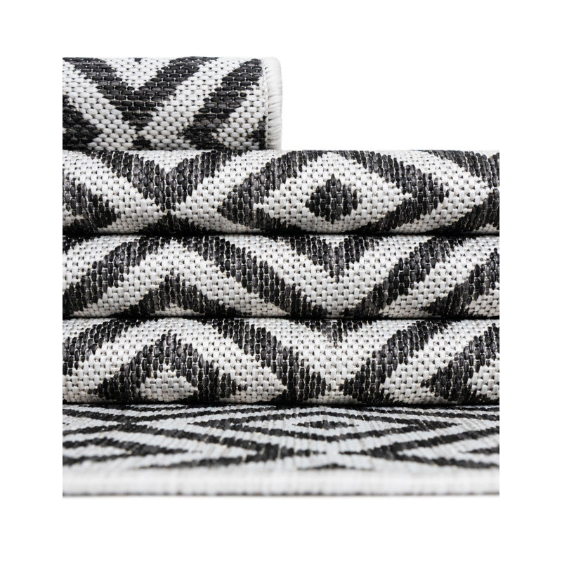 Tapis d'extérieur Jill Zarin Costa Rica, Rectangle 7 pi 10 po x 11 pi
