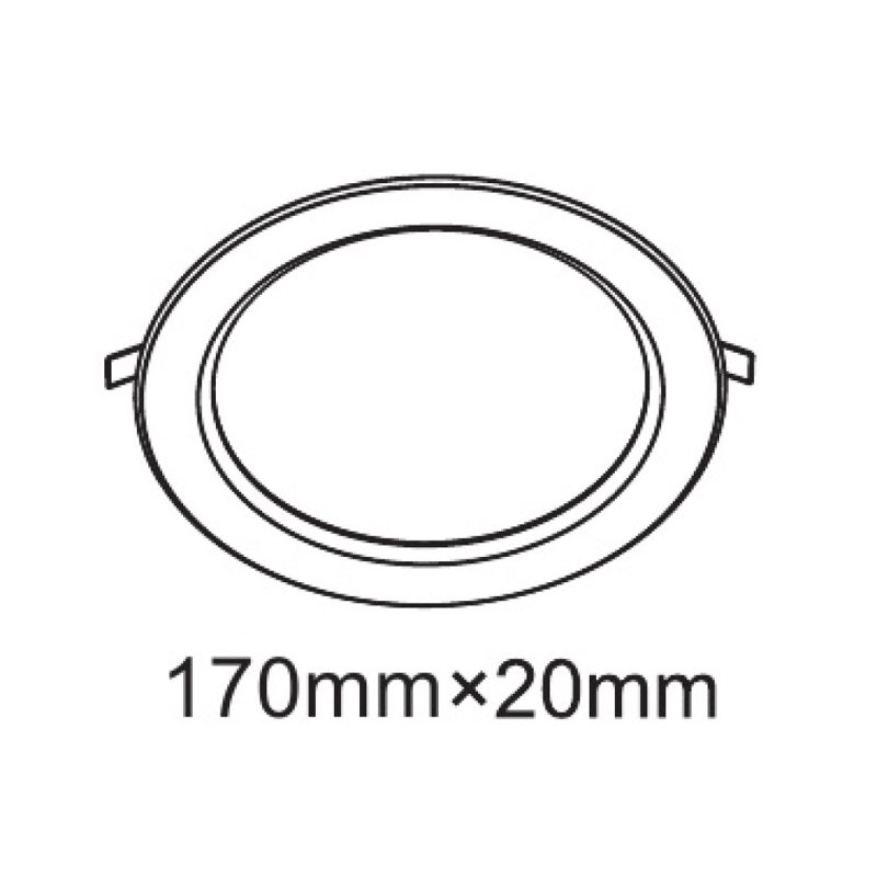 17cm LED Recessed Lighting Kit