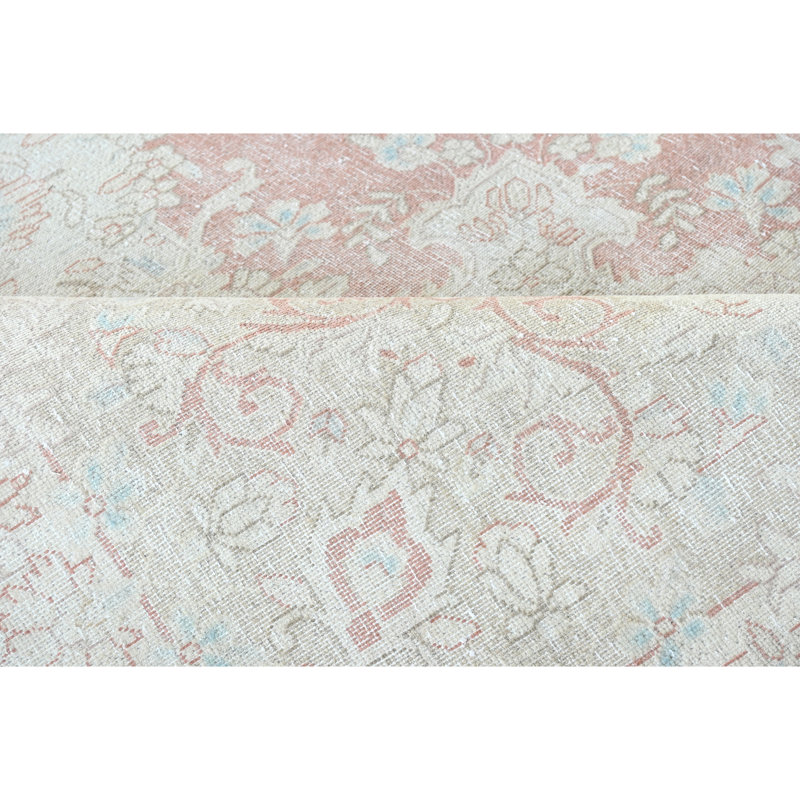 One-of-a-Kind Rectangle 9'8" X 12'9" Hand Knotted Area Rug