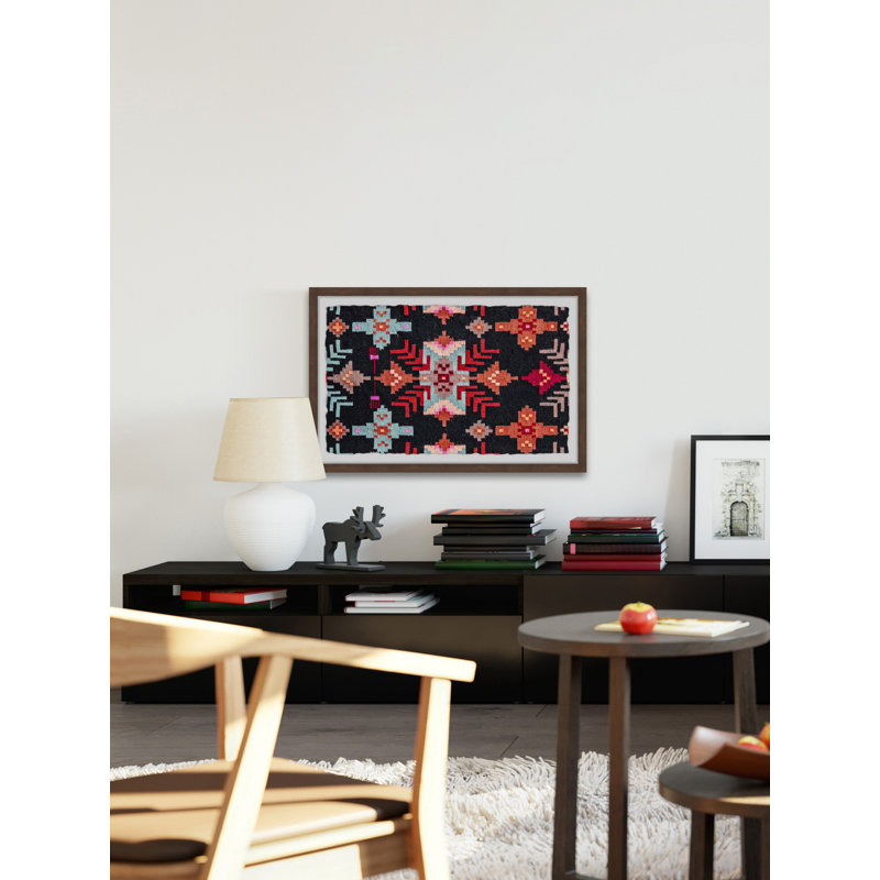 «Tribal Geometric», reproduction de photo sur papier encadrée, H 24 po x l 36 po x P 1,5 po