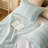 Quilt Set  - Reversible Mint Botanical Quilt Bedding Sets,85gsm-110437575-106246726