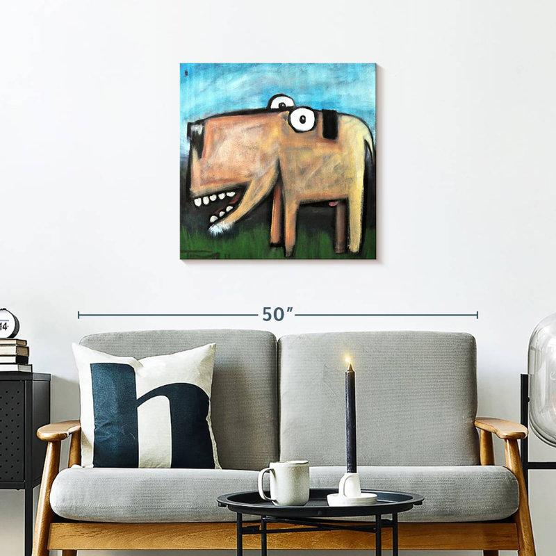 Brampt Dog Poster II, 24" H x 24" W
