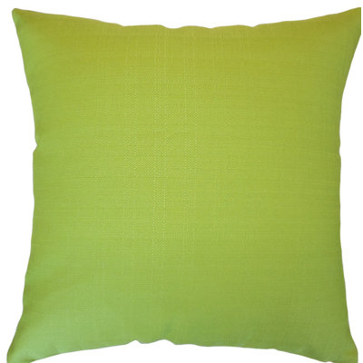 Brisyn Solid Indoor/Outdoor Throw Pillow