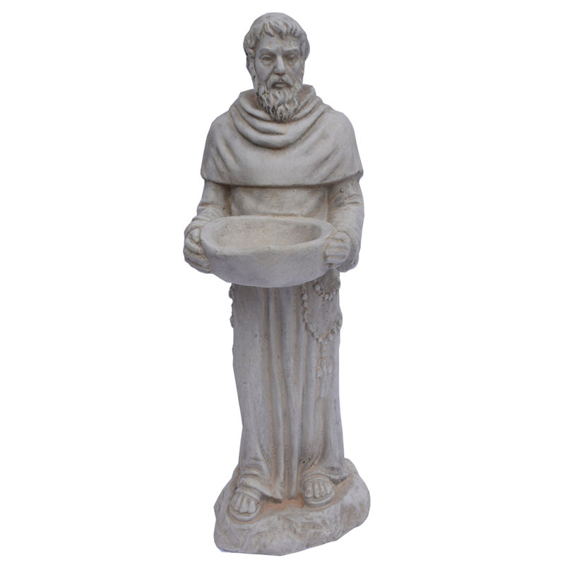 Statue Yeager coulée à froid Saint-François