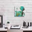 «Blue Ice» - peinture sur toile tendue-103442606