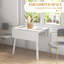 Olujimi 110cm Solid Wood Rectangular Folding Table-1440477475