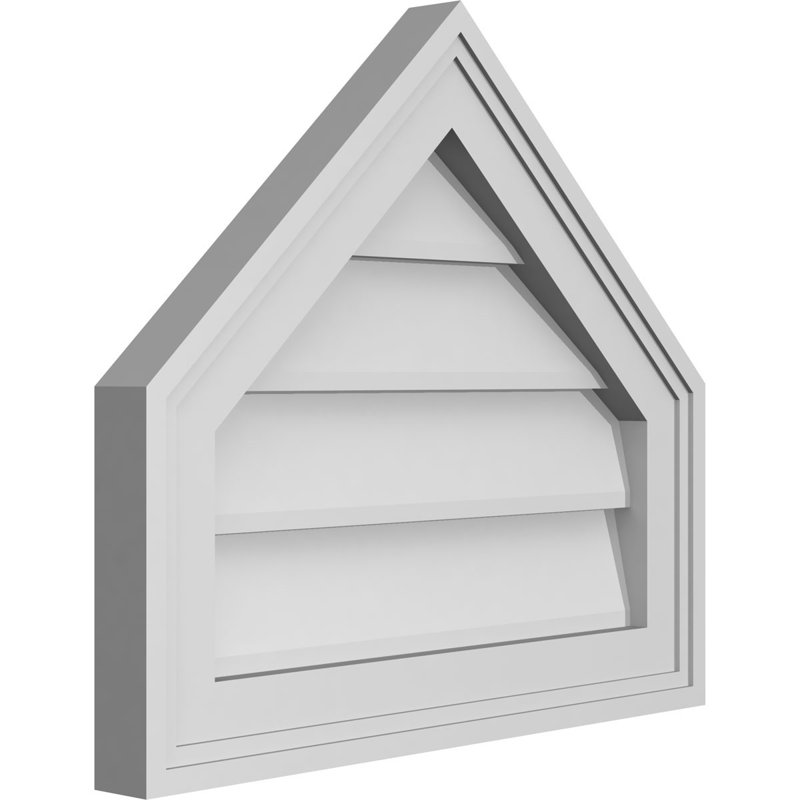 Ventilateur à pignon en uréthane non-fonctionnel Signature, H 16 po x l 18 po x P 1,5 po