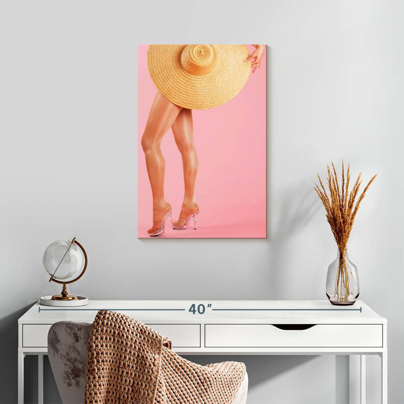 Shuttleworth Hat Over Toned Legs, 24" H x 16" W