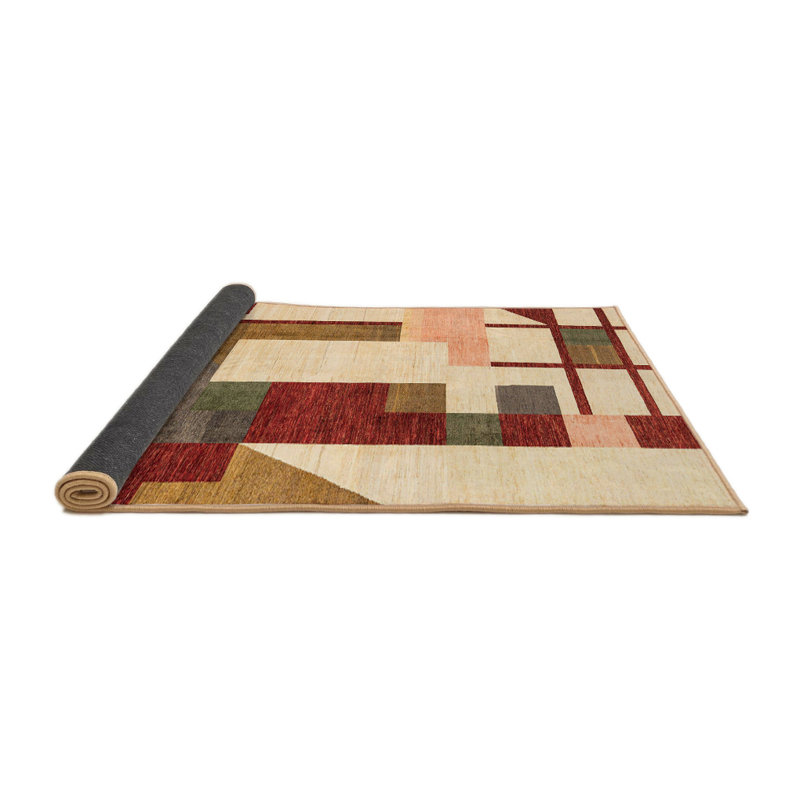 Mohtad Abstract Indoor Rug, Round 5'