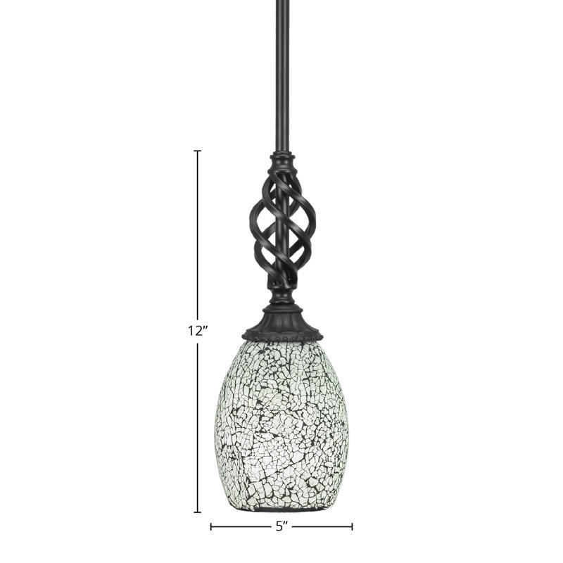 Mini-luminaire suspendu Eleganté, Blanc