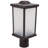 Artisan Square Post Top Fixture with Frosted Acrylic Lens-68896362-88893347