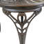 Chaise d'appoint d'extérieur en métal Gaige