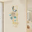 Horloge murale paon