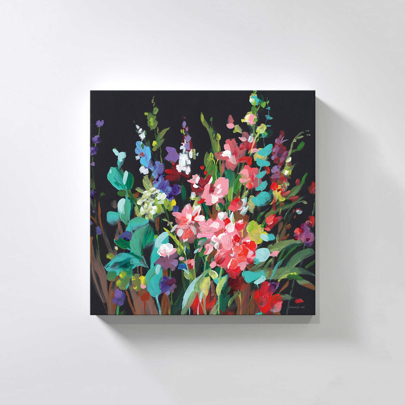«Brightness Flowering» par Danhui Nai, reproduction sur toile, H 18 po x l 18 po