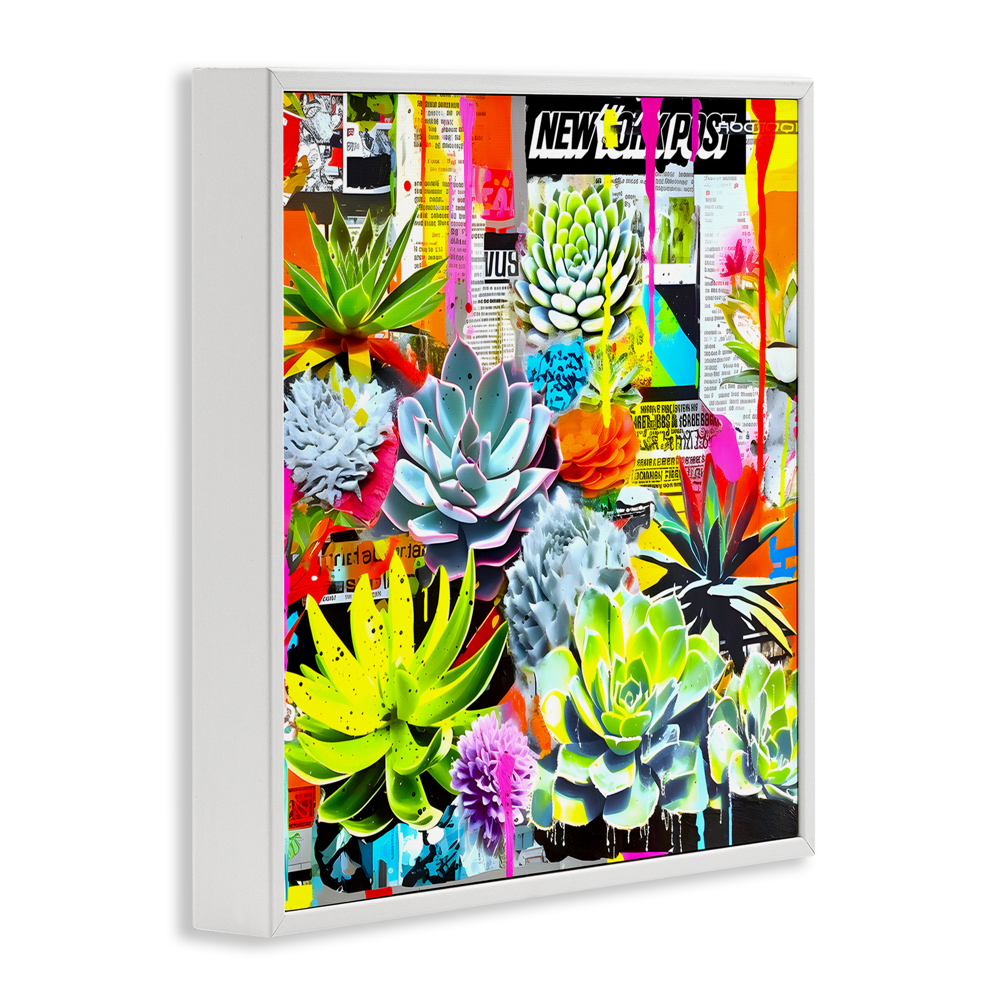 Stupell Industries Leinwandbild 'Walking The Runway Gal' – 76x61 Cm, Fertig Aufgespannt, Von Jess Stempel