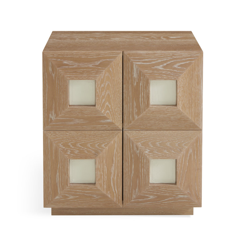 Otto Solid Wood Accent Cabinet