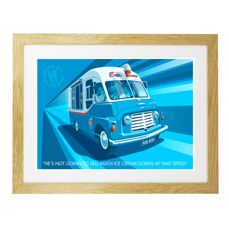 Stephen Millership - Print, 33.5cm H x 43.5cm W x 2.2cm D, Oak