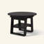 Table de salle à manger extensible ronde 43,3 "à 59" pour 4-6, table de cuisine ronde à ovale avec rallonge rabattable intégrée, base stable en H et tablette de rangement-230450420
