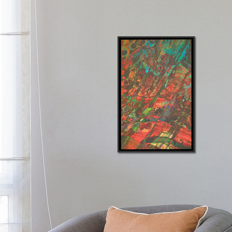«Nourrissez votre tête III», impression sur toile, H 26 po x l 18 po x P 1,5 po, Toile avec cadre noir, Pas de tapis
