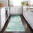 Machine Washable Indoor/Outdoor Xhevrie Aqua Rug-948778911