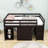 Englas Kids Full Loft Bed with Drawers-275118137