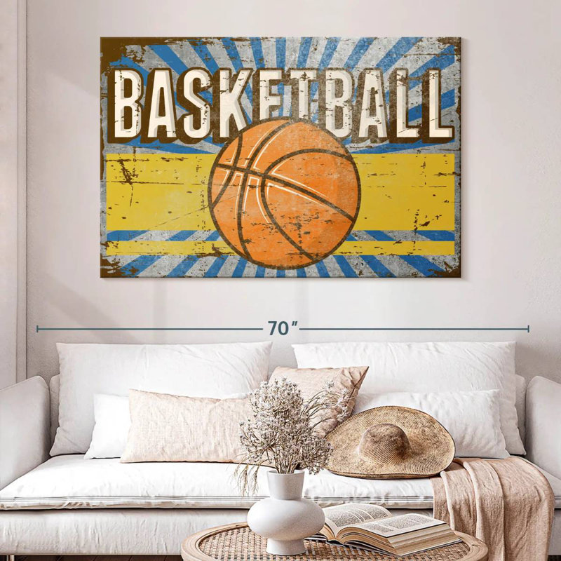 Basketball classique, H 34 po x l 51 po