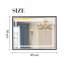 Miroir biseauté 40 po x 30 po à DEL