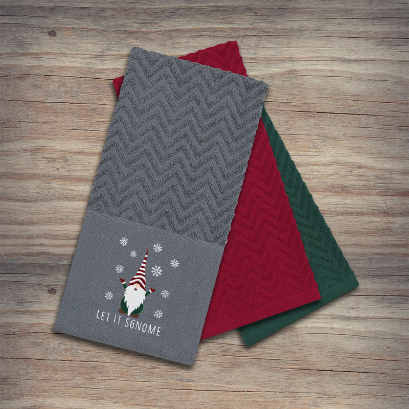 Cotton Tea Towel Kitchen Towel, Grey