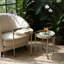 Glass Top Side Table Set
