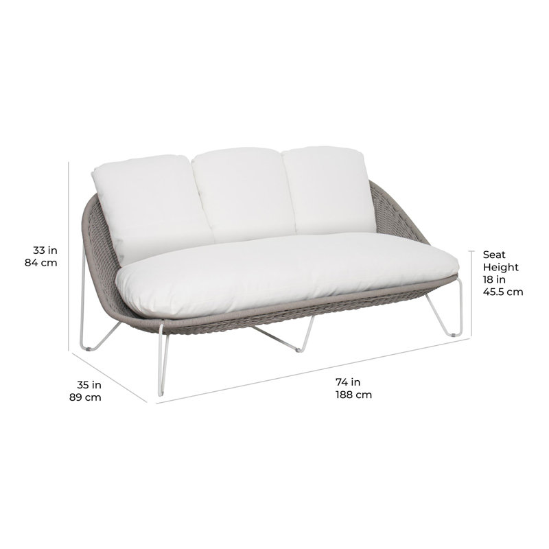 Archipelago Outdoor 3 - Seat Patio Sofa