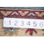 Tapis de couloir bleu clair Kazak